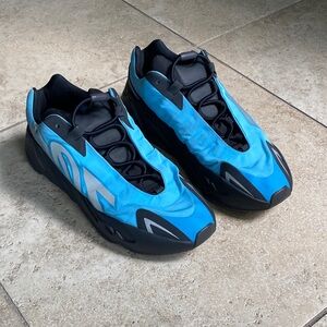 Adidas Yeezy Boost 700 Black and Blue Athletic Shoes